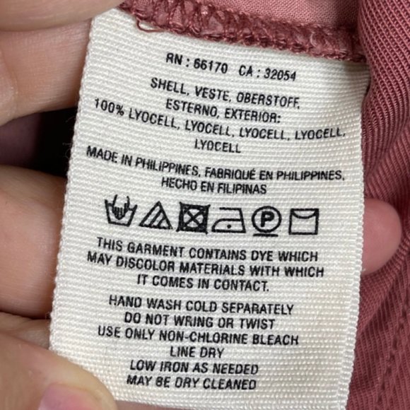 CARTONNIER BY ANTHROPOLOGIE | Dusty Rose Kingsley Belted Pants | Size 4 - Picture 8 of 11